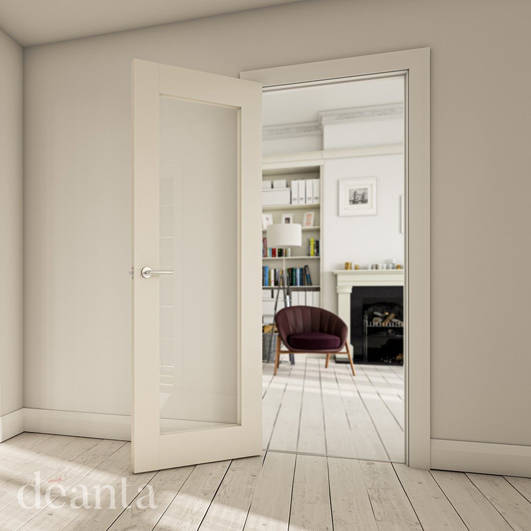 Deanta Ely White Primed FSC Internal Door - JJ Building Materials