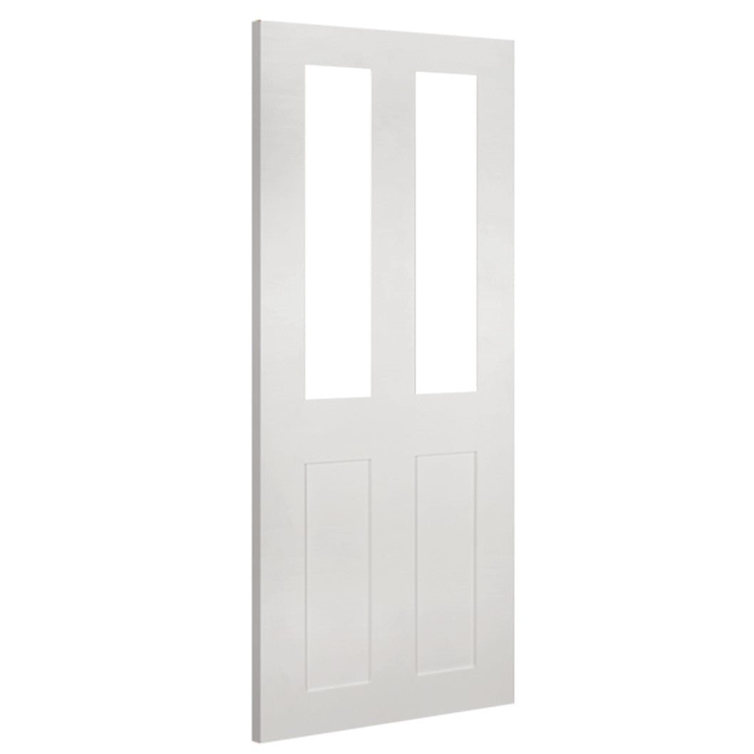 Deanta Eton White Primed Glazed FSC Internal Door - JJ Building Materials