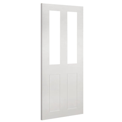 Deanta Eton White Primed Glazed FSC Internal Door - JJ Building Materials