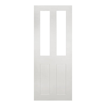 Deanta Eton White Primed Glazed FSC Internal Door - JJ Building Materials