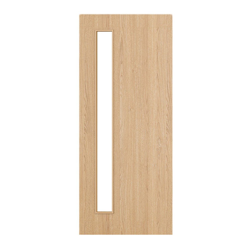 Deanta Flush Prefinished Oak Option 06 Standard Glaze FSC Internal Door - JJ Building Materials