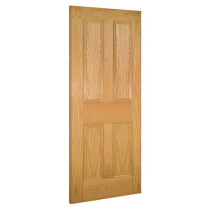 Deanta Kingston Unfinished Oak FSC Internal Door - JJ Building Materials