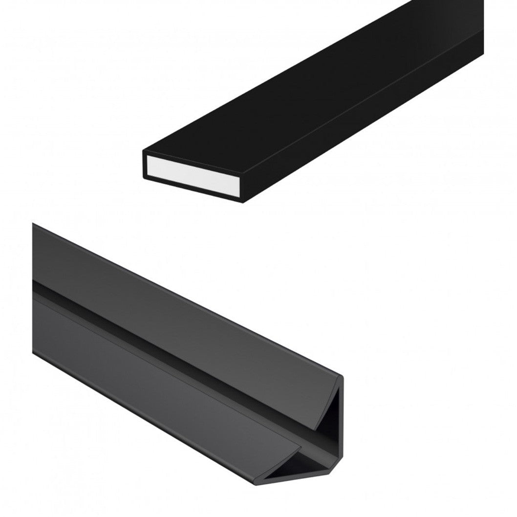Deanta Lorient Batwing & Fire Seal Pack Black - JJ Building Materials