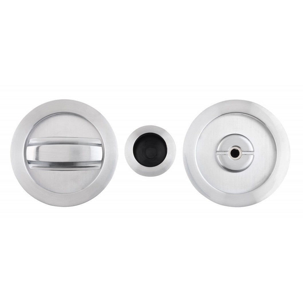 Deanta Pocket Door Round Bathroom Lock - JJ Building Materials