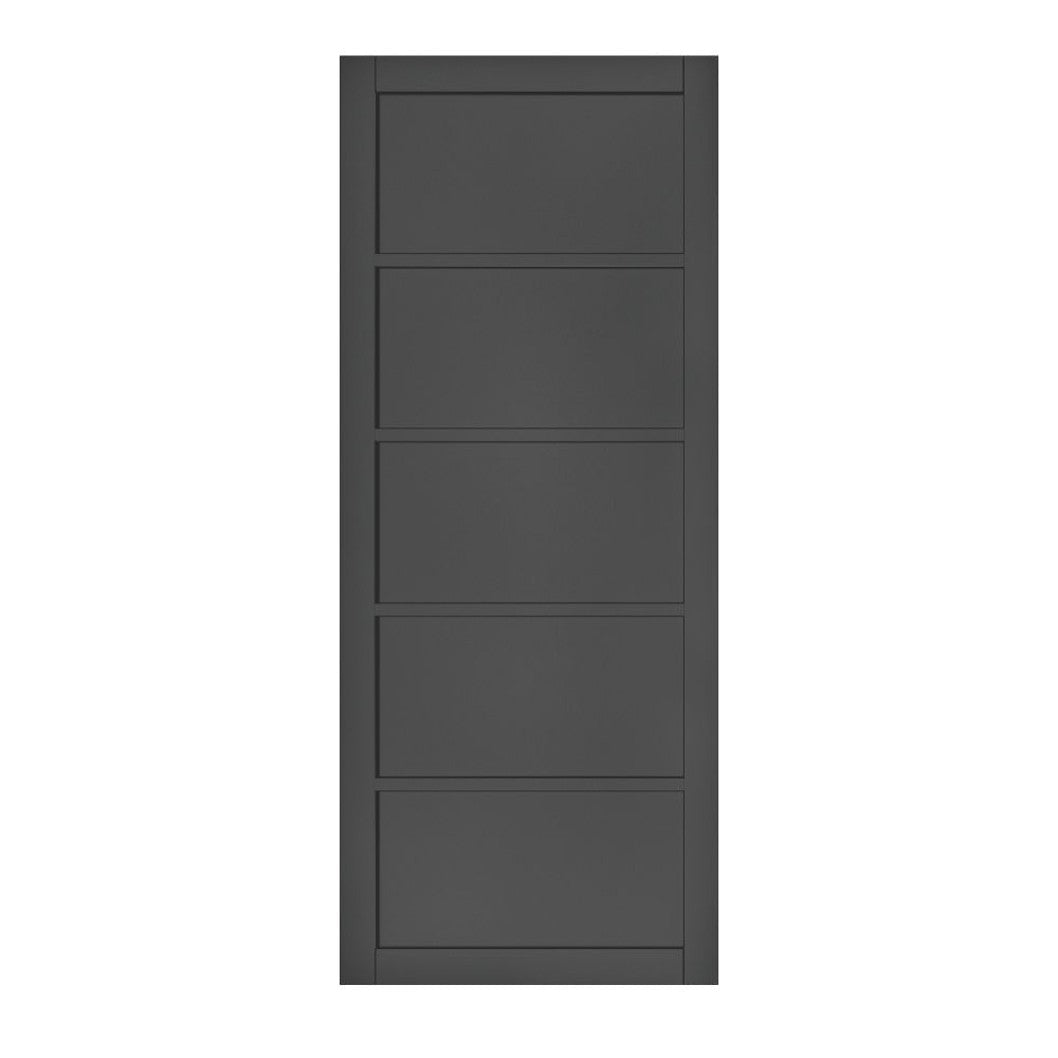 Deanta Shoreditch Black Prefinished FSC Internal Door - JJ Building Materials
