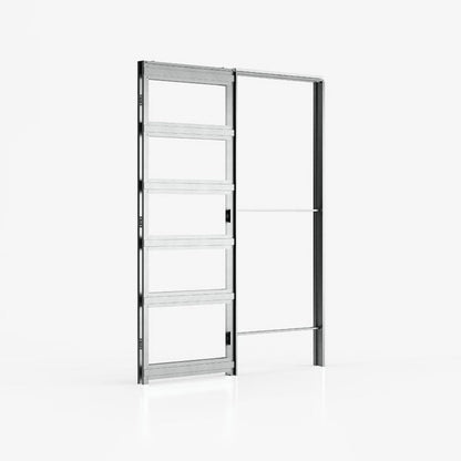 Deanta Single Pocket Door Kit + Handle & Pocket Doorjamb 125mm - JJ Building Materials