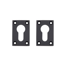 Deanta Slim Escutcheon (Pair) 35x50mm - Rectangle Rose - JJ Building Materials