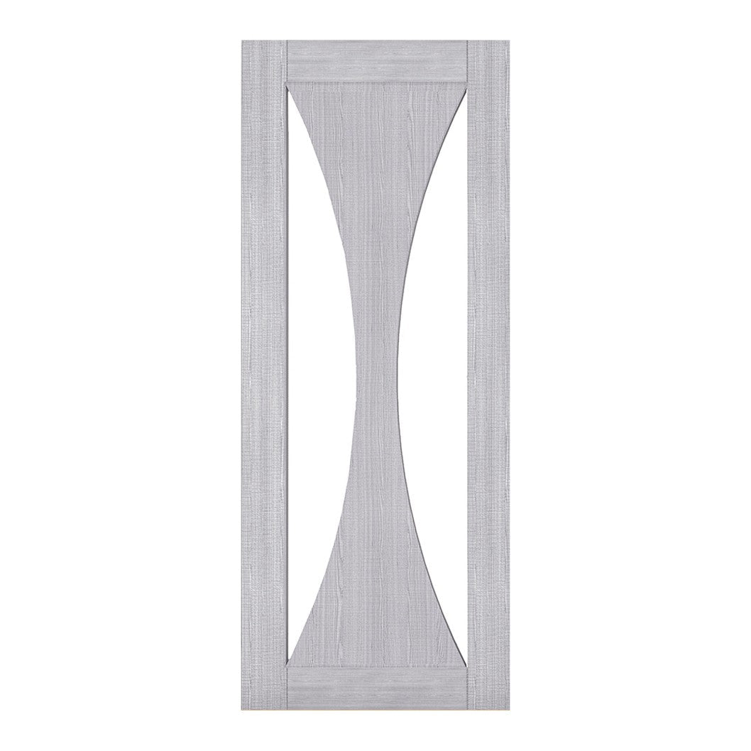 Deanta Sorrento Light Grey Ash Glazed FSC Internal Door - JJ Building Materials