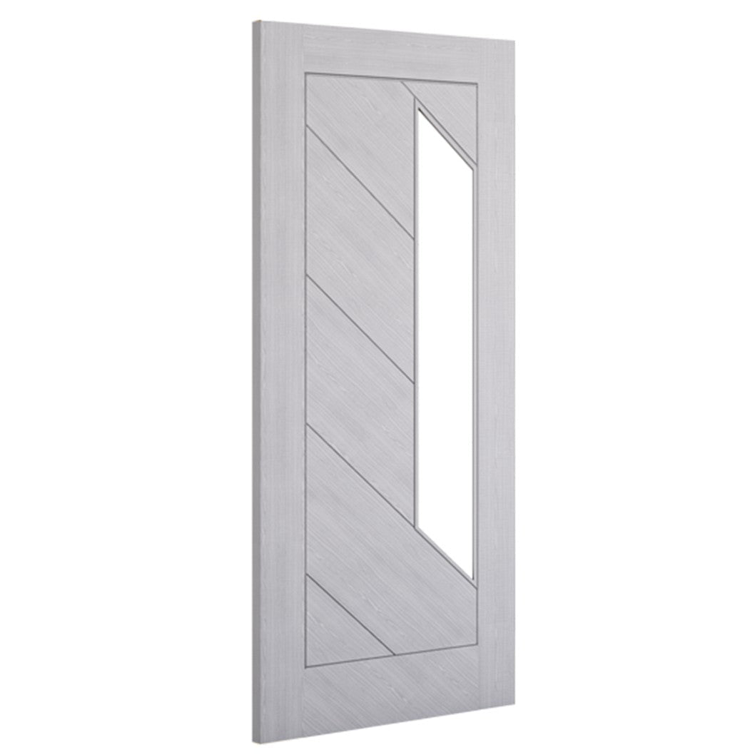 Deanta Torino Light Grey Ash Glazed FSC Internal Door - JJ Building Materials