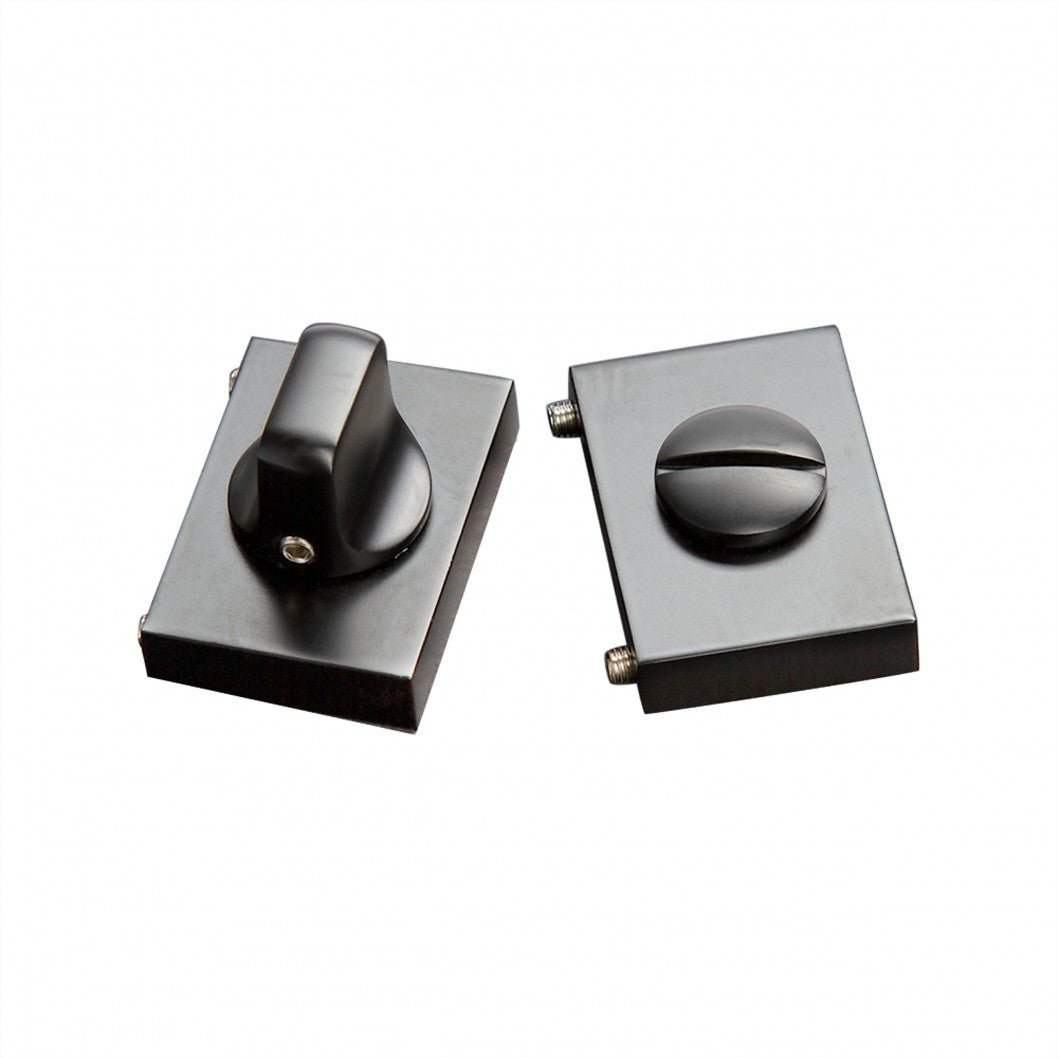 Deanta Urban Thumbturn Set 35x50mm - Rectangle Rose - JJ Building Materials