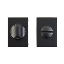 Deanta Urban Thumbturn Set 35x50mm - Rectangle Rose - JJ Building Materials