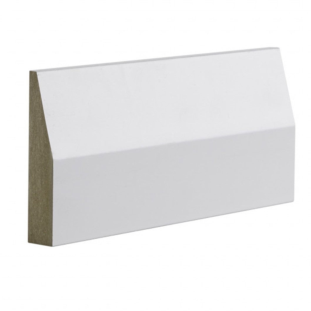 Deanta White Primed Half Splayed Architrave FSC One Size - JJ Building Materials