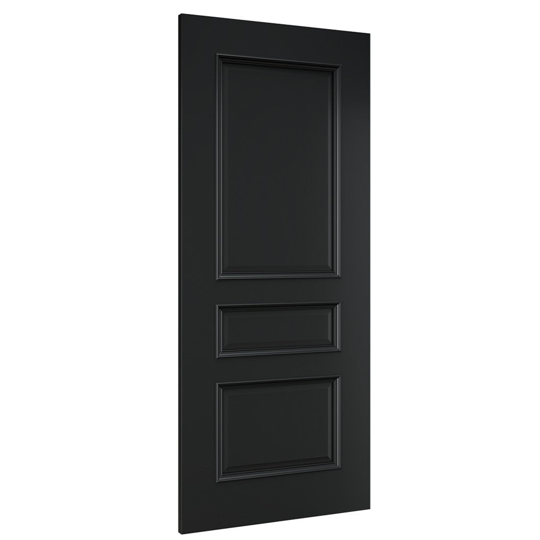Deanta Windsor Black Prefinished FSC Internal Door - JJ Building Materials