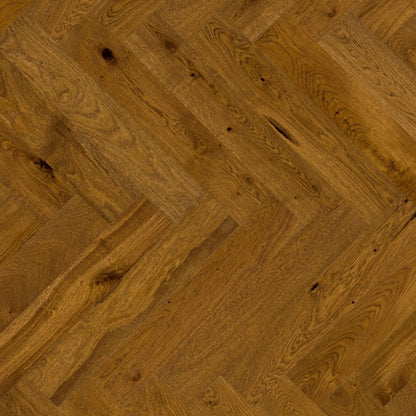 Dorchester Oak Brushed Matt Lacquer Engineered Wood Flooring - 0.65m2 Pack Size | Parquet Range