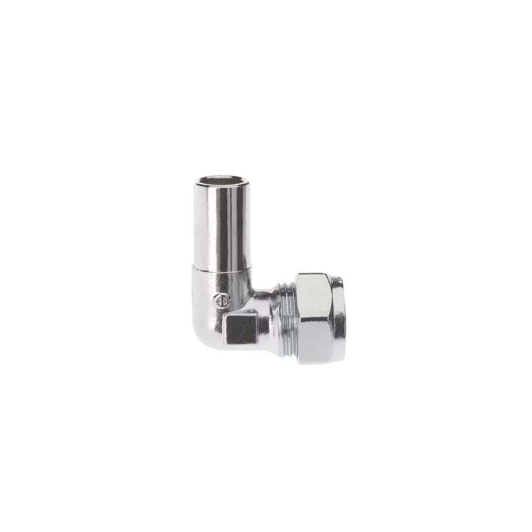 Drayton Compression Elbow (Chrome) - JJ Building Materials