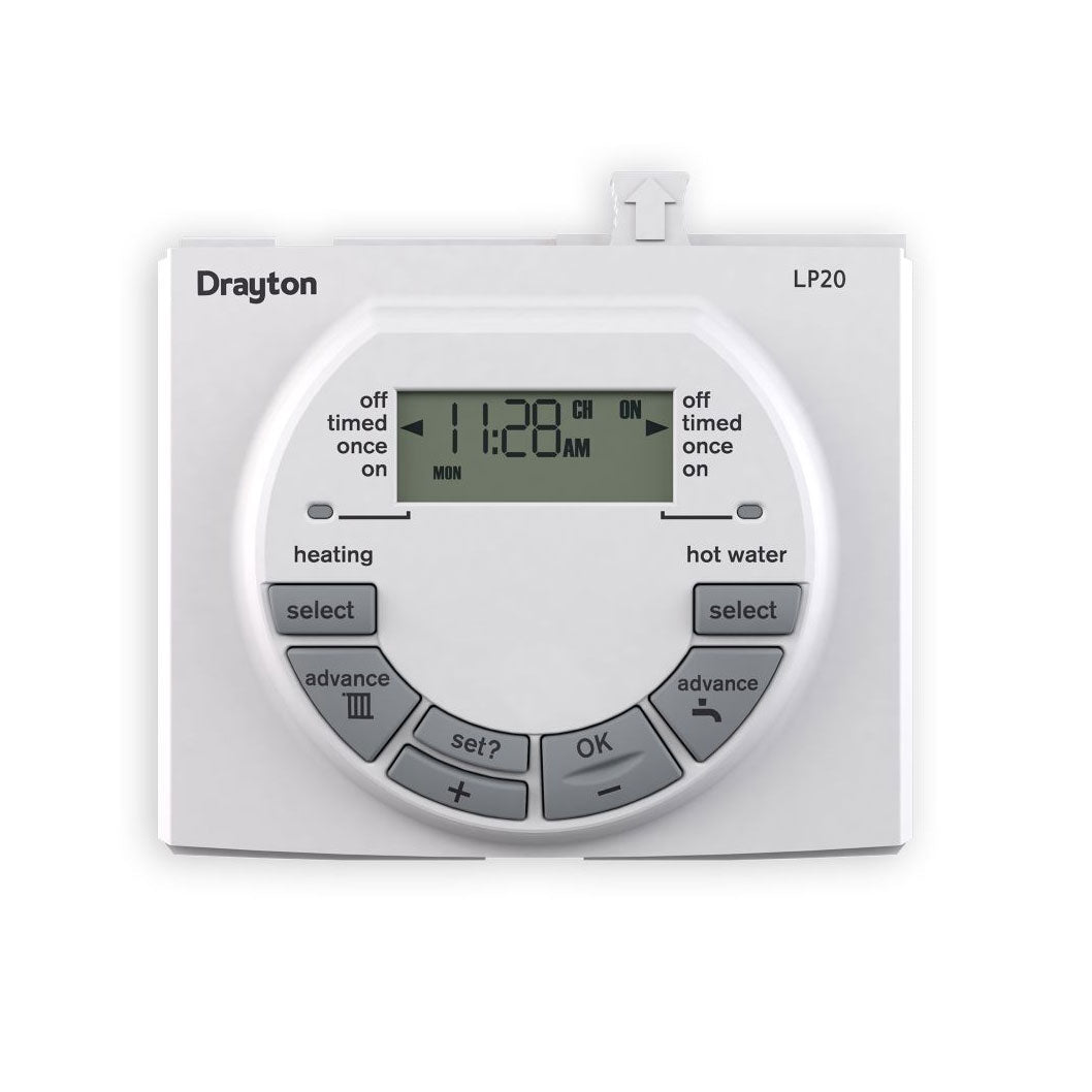 Drayton LP20 Dual Channel Programmer For Worcester Boilers - JJ Building Materials