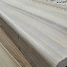 Elite Buff Indian 40mm Sandstone - Bullnose Step Corners - Sawn & Honed - 400x400mm - JJ Building Materials