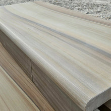 Elite Buff Indian 40mm Sandstone - Sawn & Honed - Bullnose Steps - 900x400mm - JJ Building Materials
