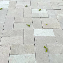 Elite Buff Indian Sandstone Setts - Tumbled - 200×100 - 40mm - JJ Building Materials