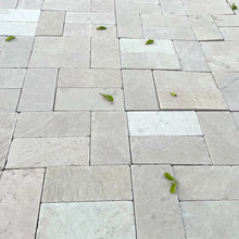 Elite Buff Indian Sandstone Setts - Tumbled - 200×100 - 40mm - JJ Building Materials