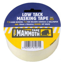 EVERBUILD MAMMOTH Low Tack Masking Tape 25m - JJ Building Materials