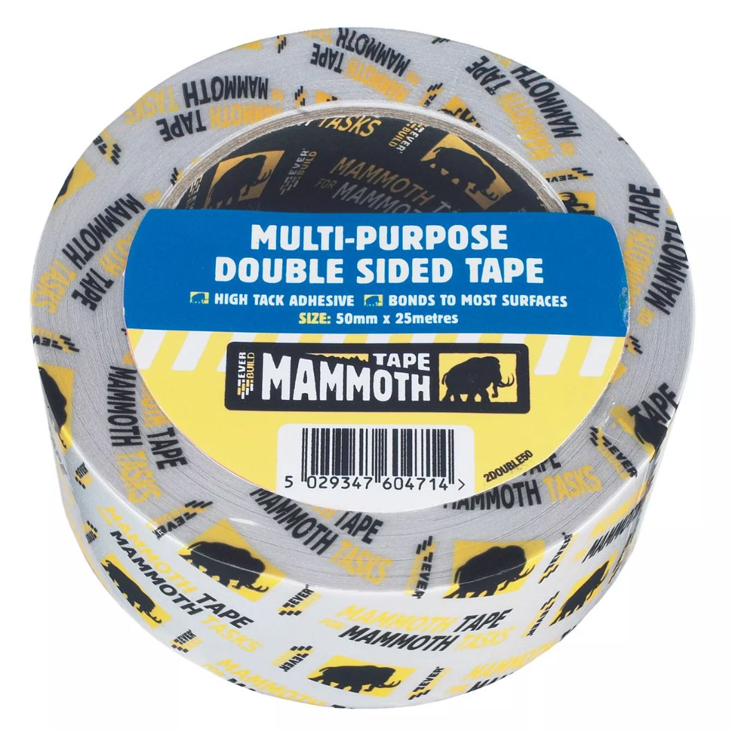 EVERBUILD MAMMOTH Multi Purpose Double Sided Tape - JJ Building Materials