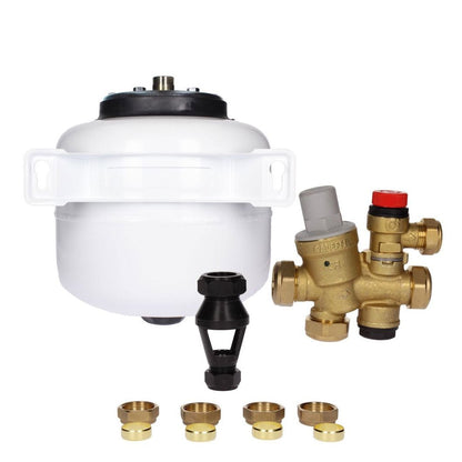 Everflo Stainless Slim - Fit Direct Unvented Hot Water Storage Cylinder & Kit - JJ Building Materials