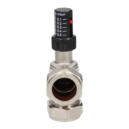 Evolve 22mm Angled Automatic Bypass Valve - JJ Building Materials