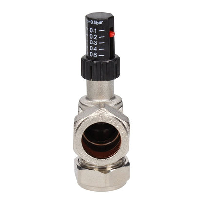 Evolve 22mm Angled Automatic Bypass Valve - JJ Building Materials