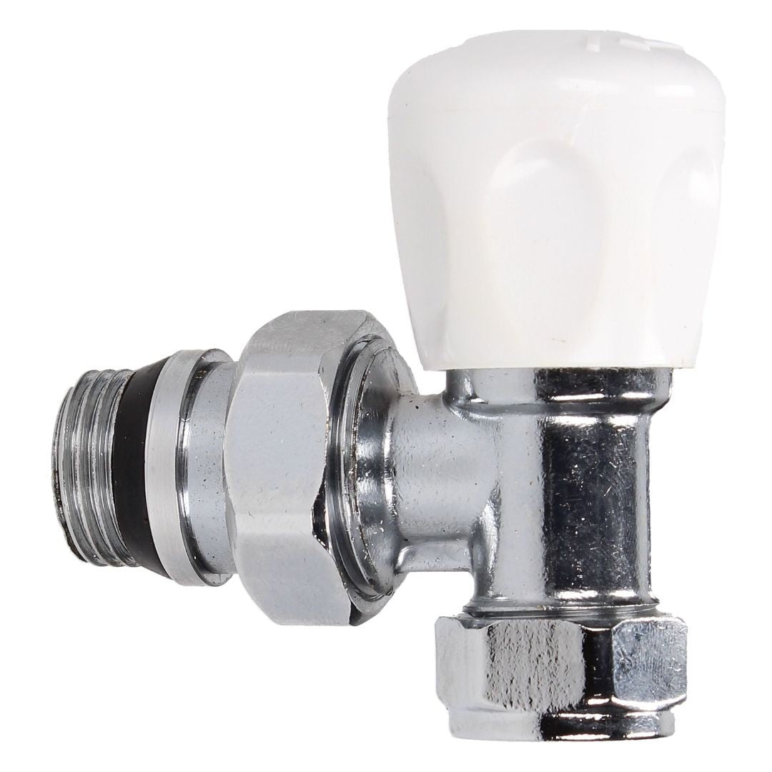 Evolve Double Packing Gland O - Ring Tail 15 mm Angled Wheel Head Valve - JJ Building Materials