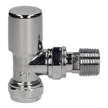 Evolve LP 15mm Chrome Angled Wheel Head Valve - JJ Building Materials