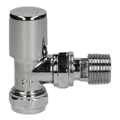 Evolve LP 15mm Chrome Angled Wheel Head Valve - JJ Building Materials