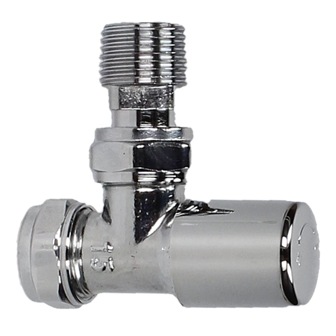 Evolve LP 15mm Chrome Angled Wheel Head Valve - JJ Building Materials