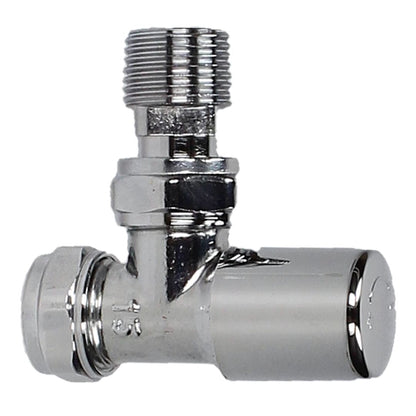Evolve LP 15mm Chrome Angled Wheel Head Valve - JJ Building Materials