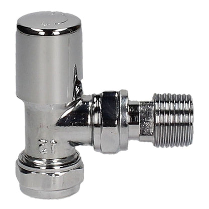 Evolve LP 15mm Chrome Angled Wheel Head Valve - JJ Building Materials