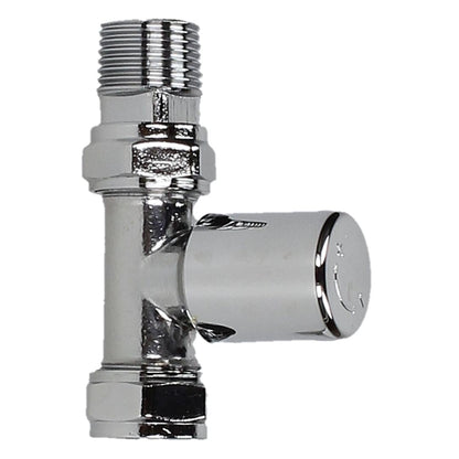 Evolve LP 15mm Chrome Straight Wheel Head Valve - JJ Building Materials
