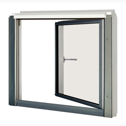 Fakro BDL P5 Natural Pine Left Opening L-Shaped Combination Windows - JJ Building Materials