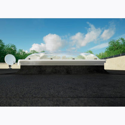 Fakro DEC-C P2 Electrically Operated Domed Flat Roof Window - JJ Building Materials