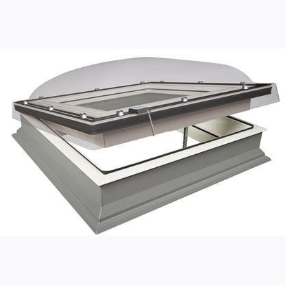 Fakro DEC-C U8 Electrically Operated Domed Flat Roof Window - JJ Building Materials