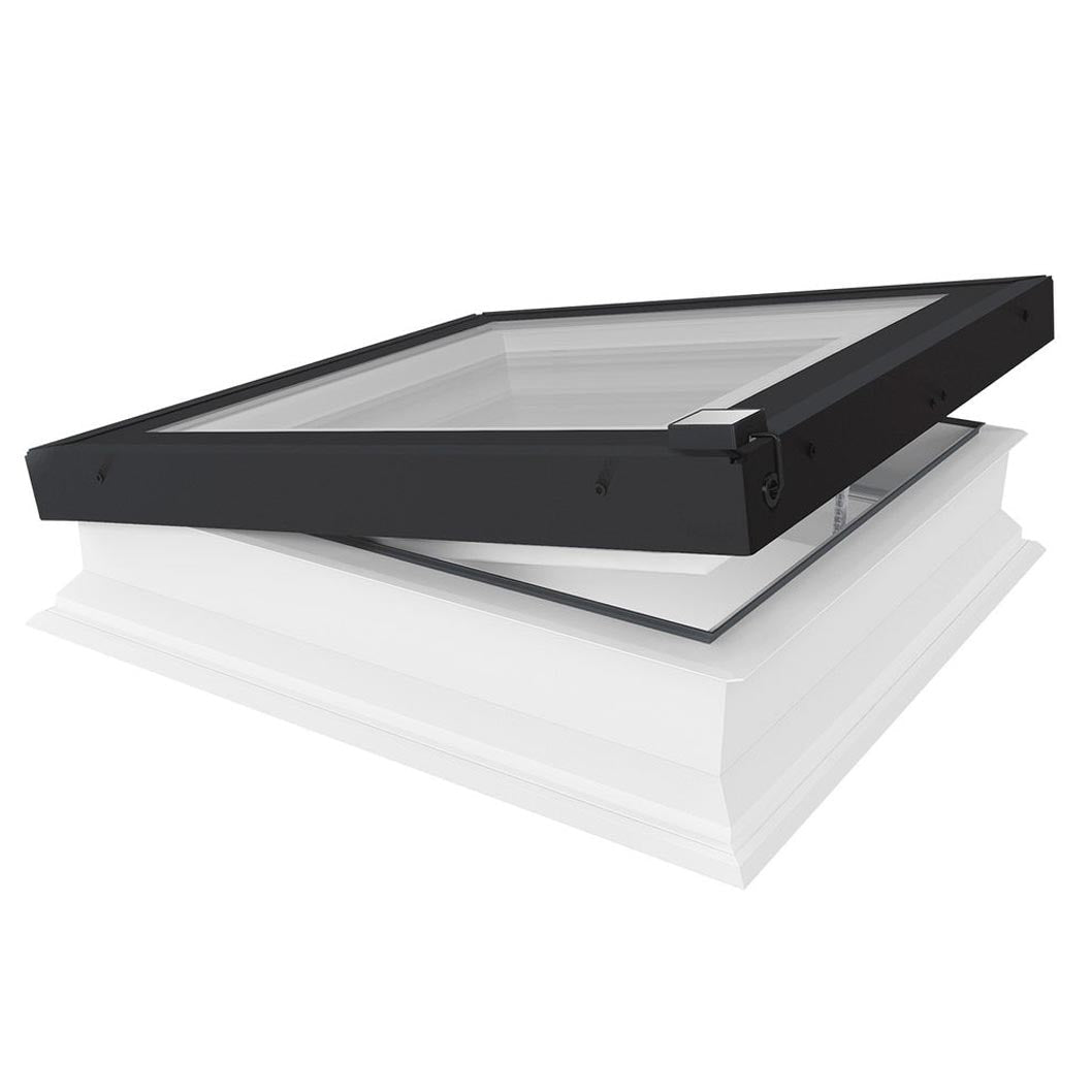 Fakro DEG P2 Electrically Operated Double Glazed Flat Roof Window - JJ Building Materials