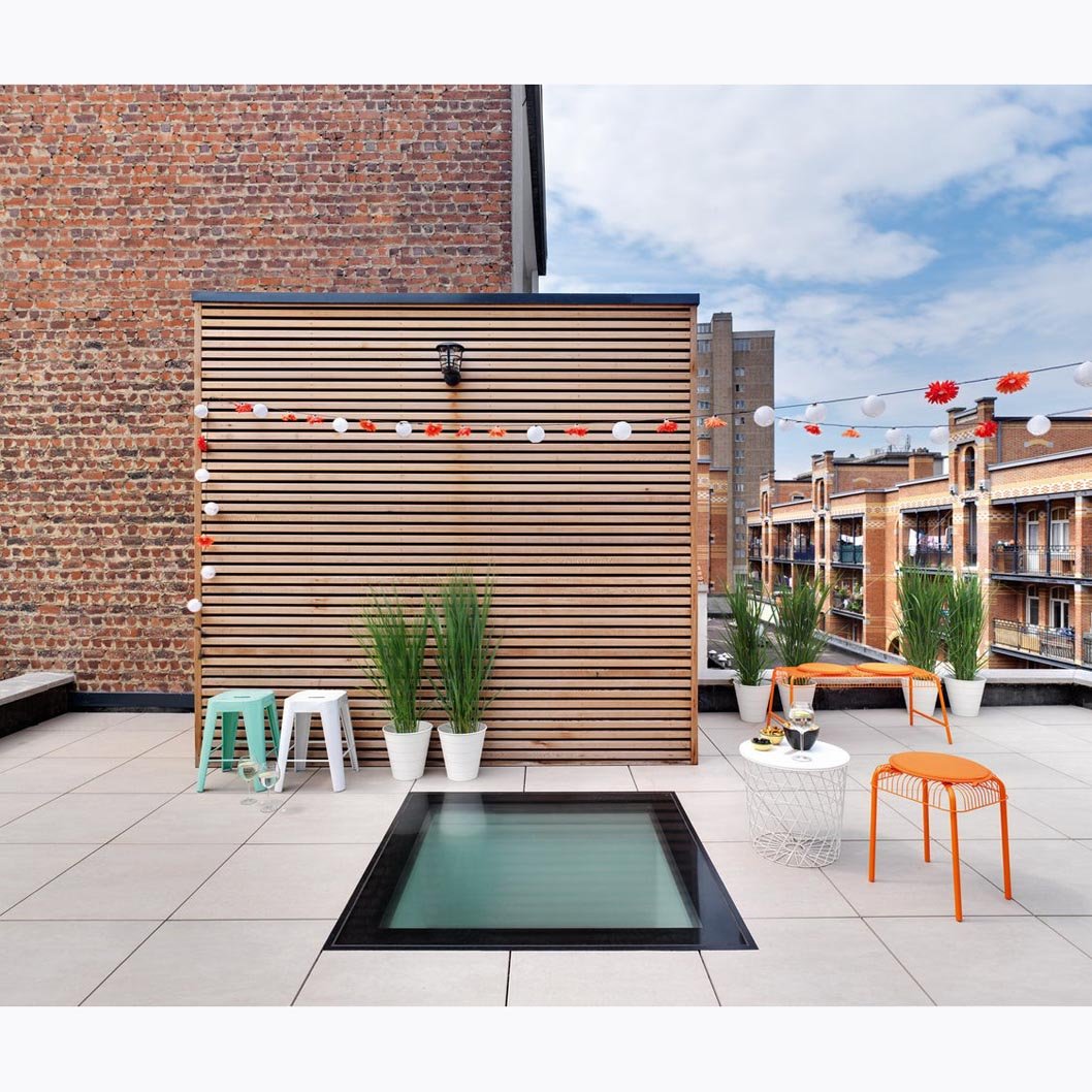 Fakro DXW DW6 Non-Opening Walk-On Triple Glazed Flat Roof Window - JJ Building Materials