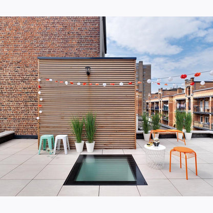Fakro DXW DW6 Non-Opening Walk-On Triple Glazed Flat Roof Window - JJ Building Materials