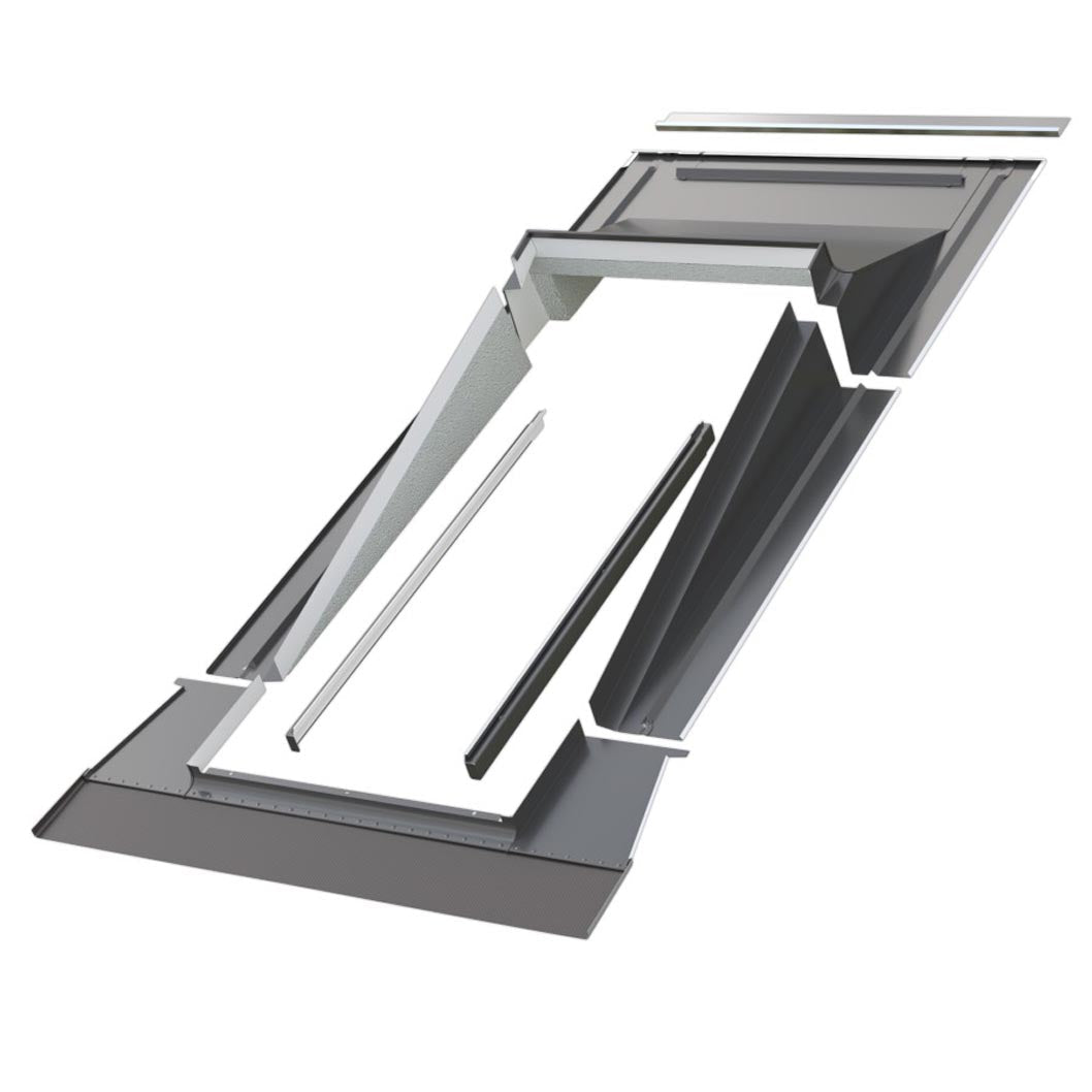 Fakro EHA-P Low Pitch Flashing Kit for High Profiled Tiles up to 90mm - JJ Building Materials