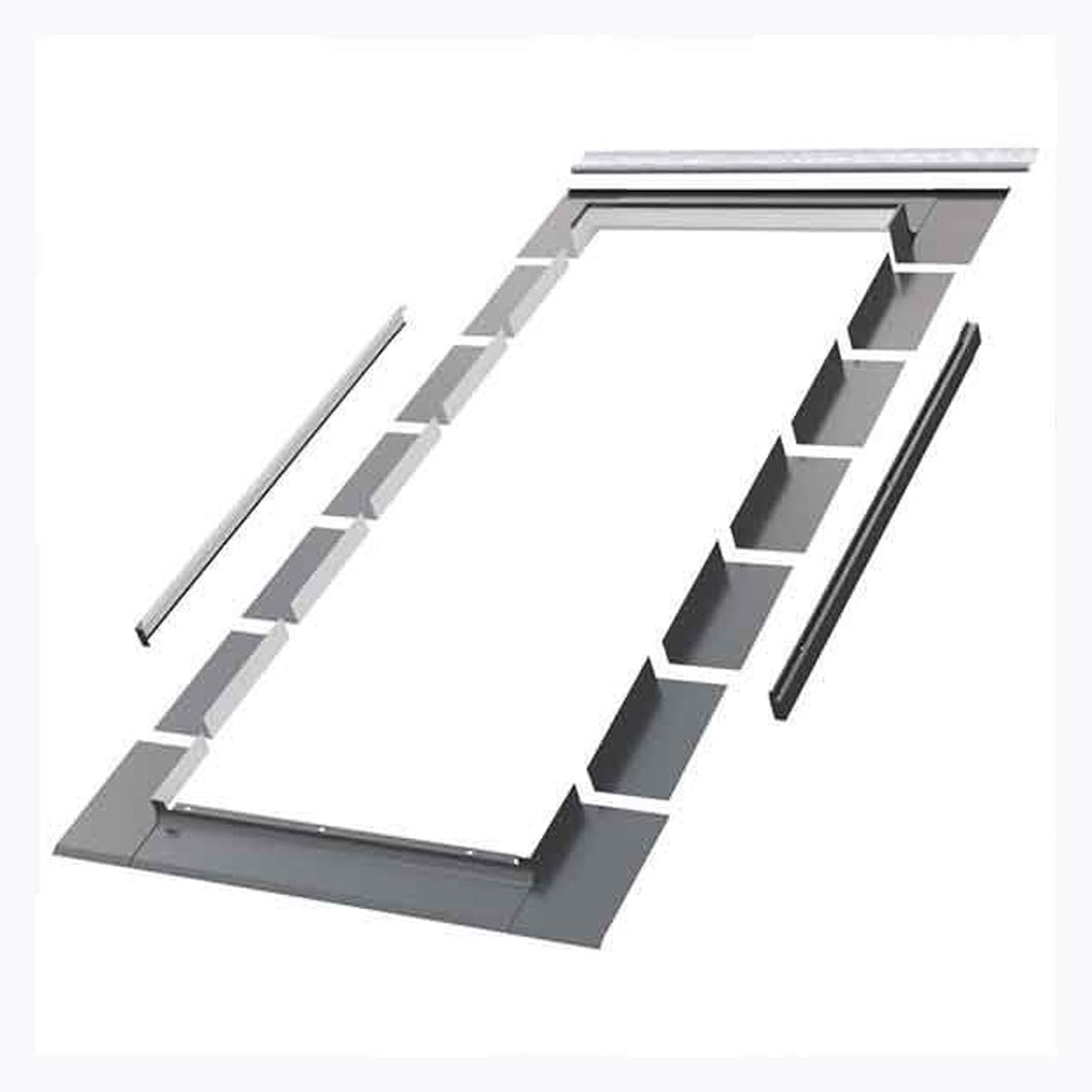 Fakro ELV Rooflight Slates up to 10mm Thick Flashing Kit - JJ Building Materials