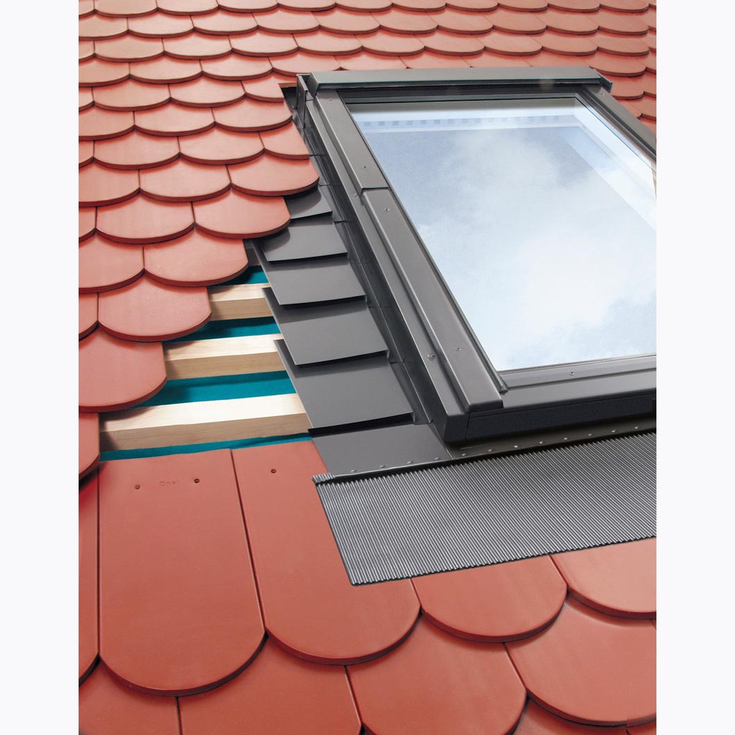 Fakro EPV Standard?Depth Flashing Kit for Non?Interlocking Tile 16?mm - JJ Building Materials