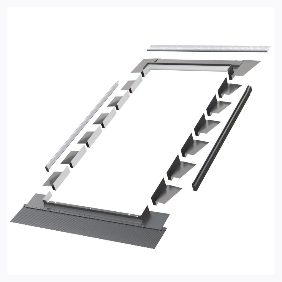Fakro EPV Standard?Depth Flashing Kit for Non?Interlocking Tile 16?mm - JJ Building Materials