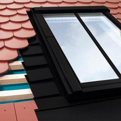 Fakro EPV/C Standard Depth Conservation Style Flashing Kit for Non-Interlocking Tile - JJ Building Materials