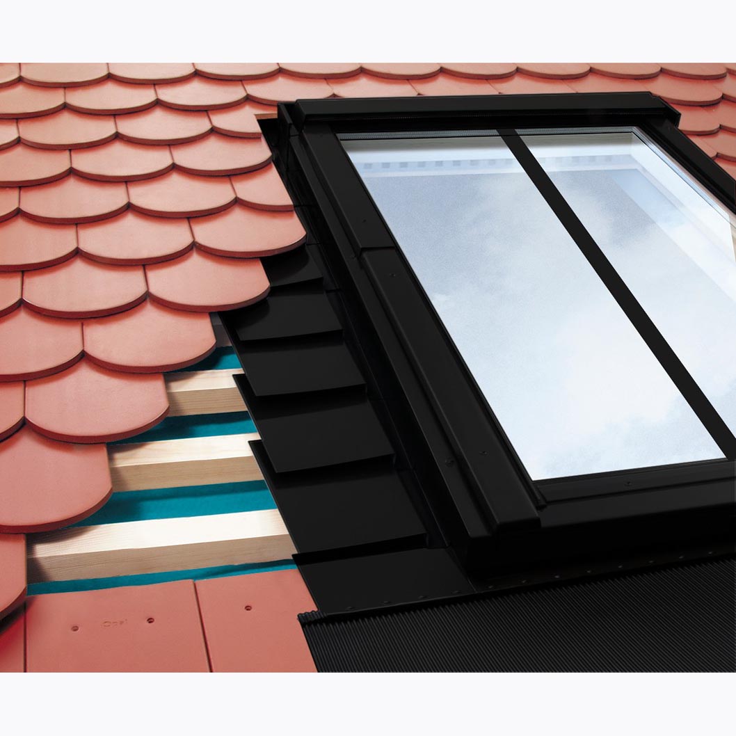 Fakro EPV/C Standard Depth Conservation Style Flashing Kit for Non-Interlocking Tile up to 16mm - JJ Building Materials