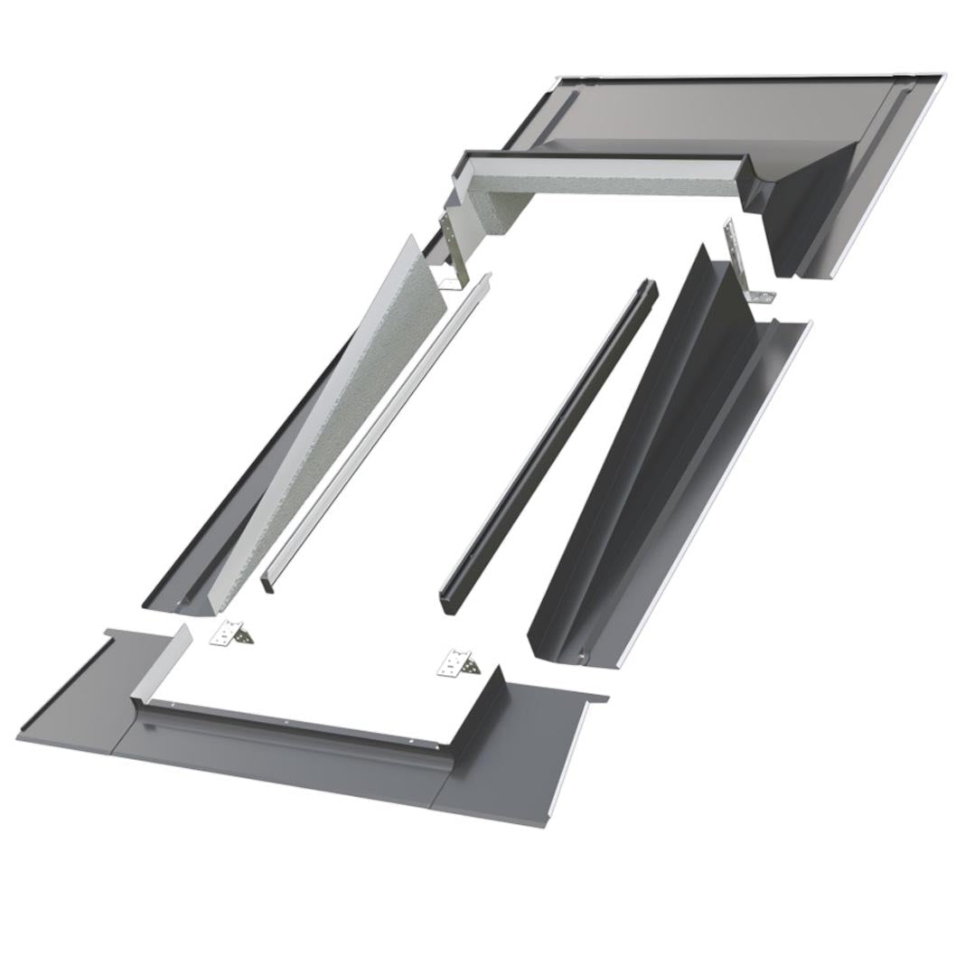 Fakro ESA Low Pitch Flashing Kit for Flat Roof Coverings up to 5mm - JJ Building Materials