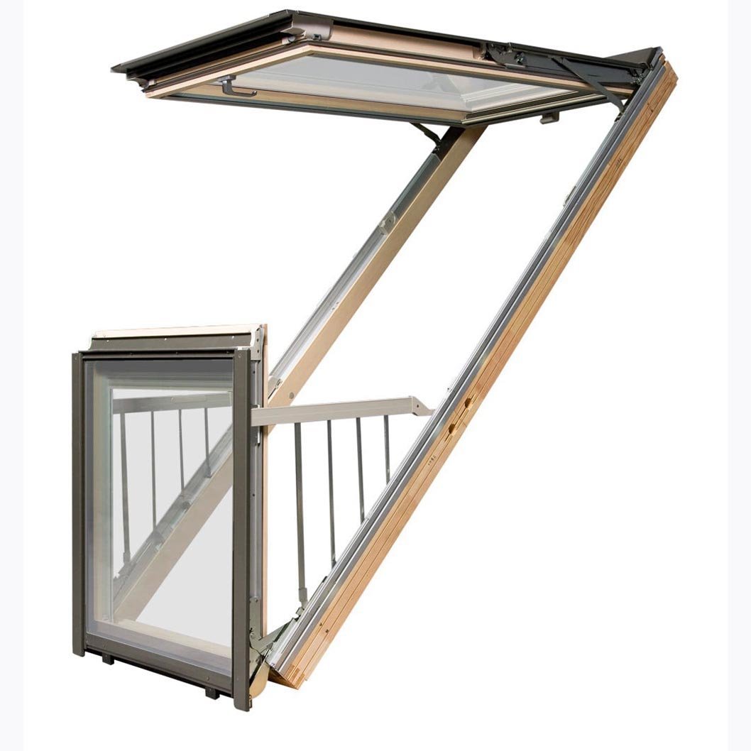 Fakro FGH-V P2 Balcony Roof Window - JJ Building Materials